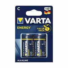 Battery Energy Alkaline C Value Pack Of 2pcs