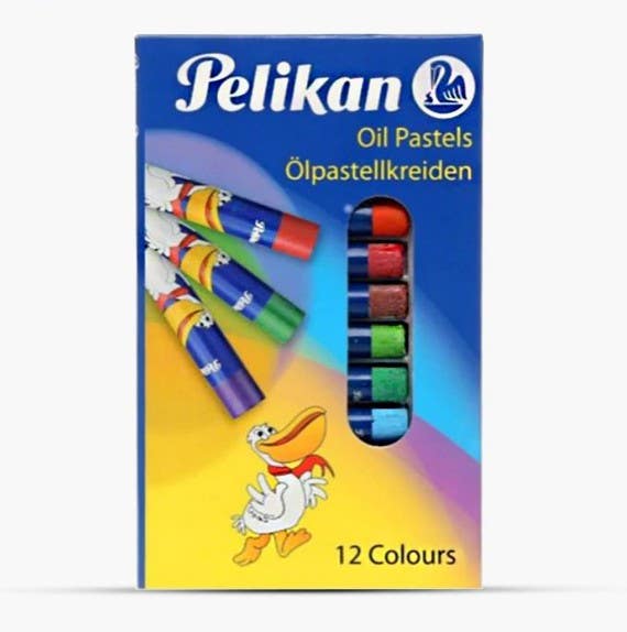 Pelikan Round Oil Pastel 12 Colors