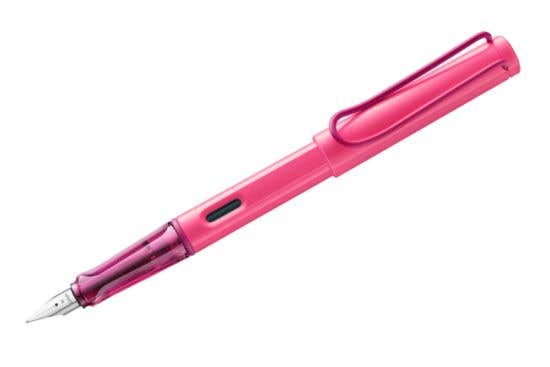 Lamy Fountain Pen Safari M Neon Pink