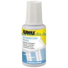 Uhu Correction Fluid 20ml Single