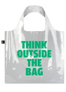 Transparent Think Outside The Bag Bag