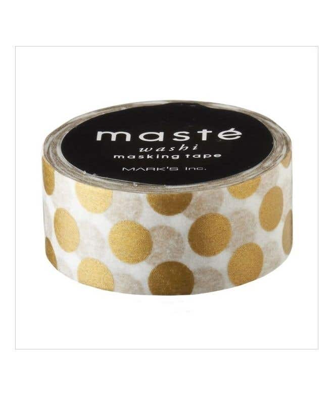 Gold/ Polka Dots, Maste 1p - 7m