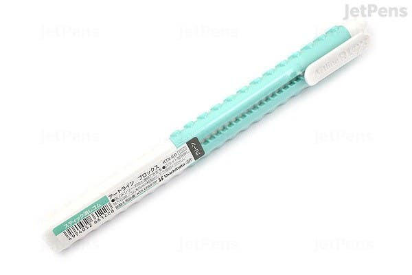 Artline Stix Eraser Green