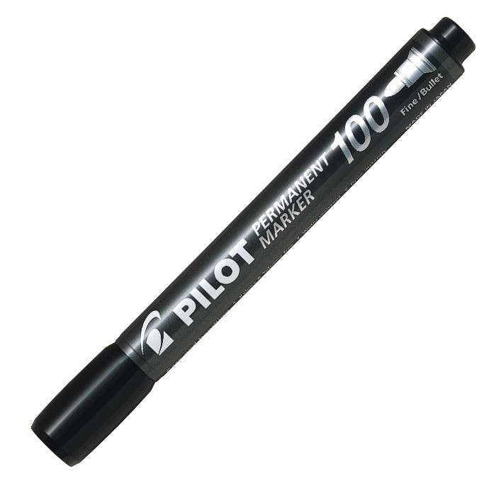 Pilot Permanent Marker Round Tip Black