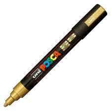 Posca Paint Marker 2.5mm Medium Point 5m Gold