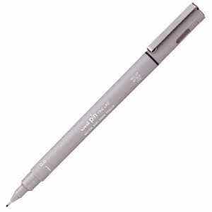Uni Pin Fine Line Light Grey 0.5