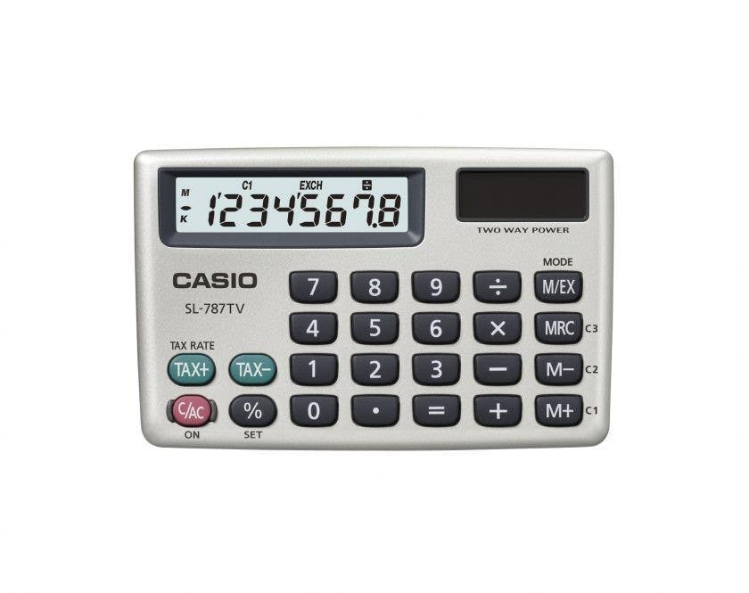Pocket Calculator 8 Digits Sl-787lt-gd