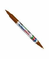 Artline Twin Marker Brown
