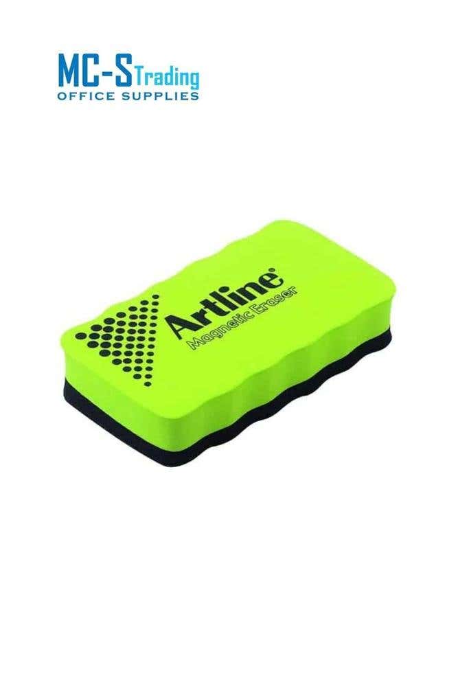 Artline Magnetic White Board Eraser Green