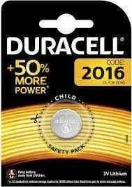 Duracell Lithium 3v 2016