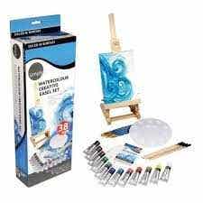 Simply Watercolor Creative Easel Set Of 38 Pcs