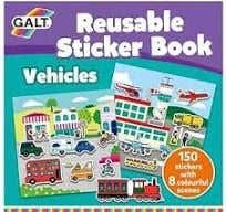 Reusable Sticker Books – Vehicles