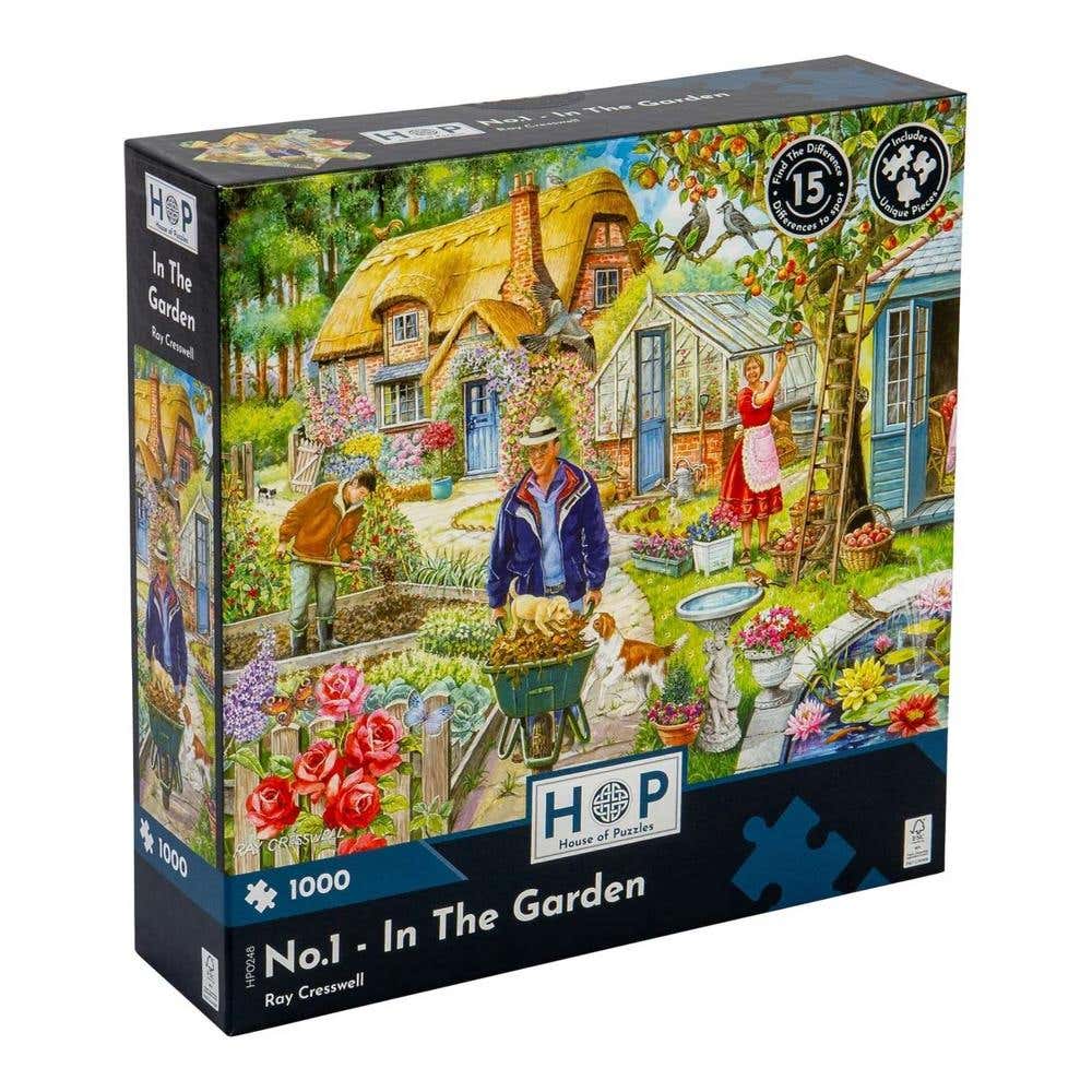 No.1 - In The Garden 1000 Piece Puzzle