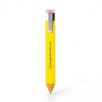 Pen Bookmark Yellow