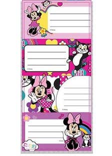 The Littlies Sticker Labels 20pcs 5 Sheets Minnie