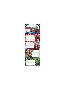 The Littlies Sticker Labels 20pcs 5 Sheets Avengers