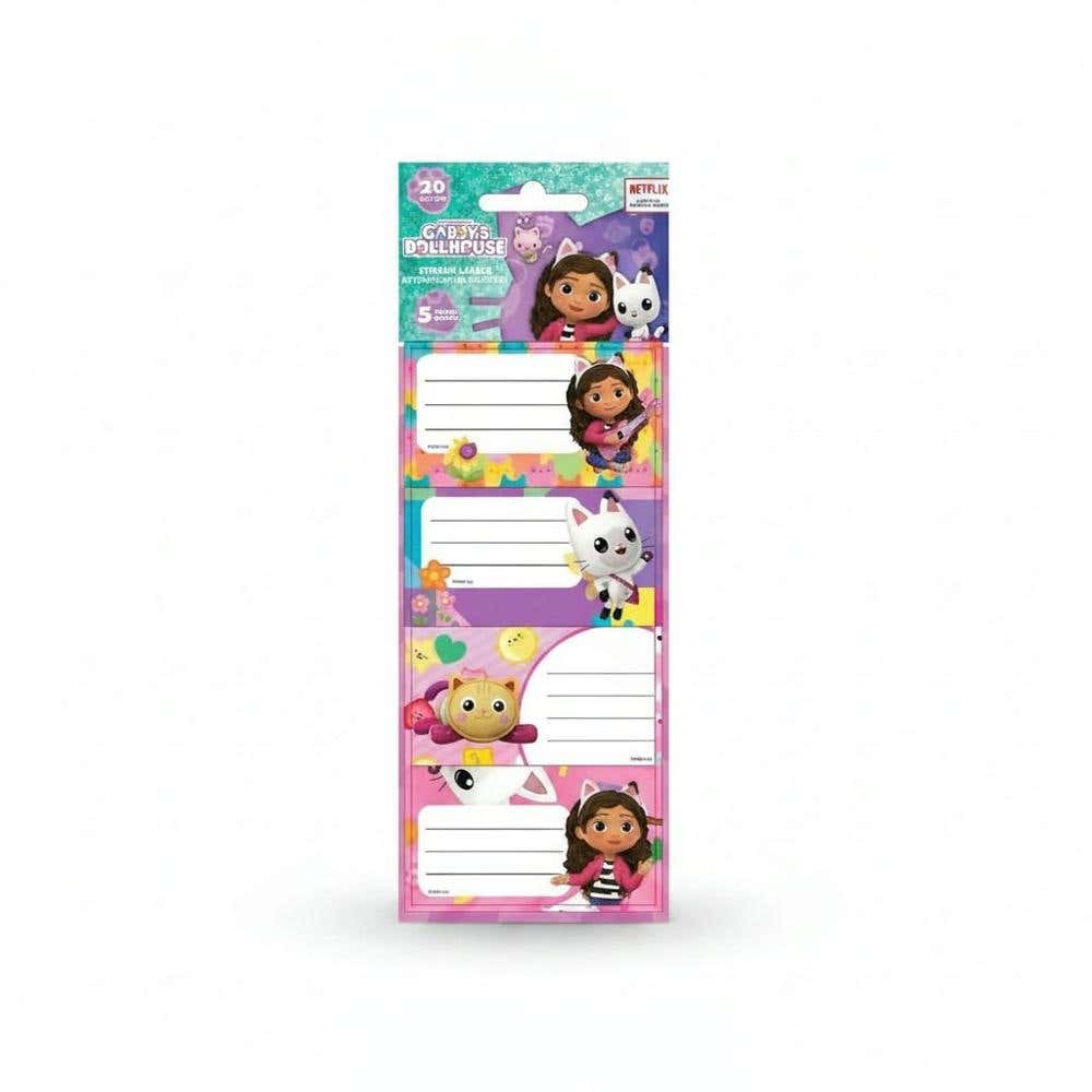 The Littlies Sticker Labels 20pcs 5 Sheets Gabby's