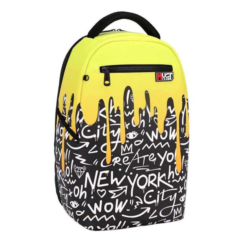 Must Team 18.5' Backpack Fluit Letter Doodle