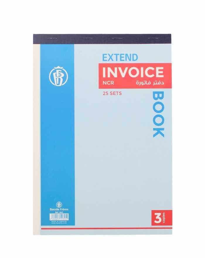 Invoice Book 3 Copies Ncr (17*24.5cm)