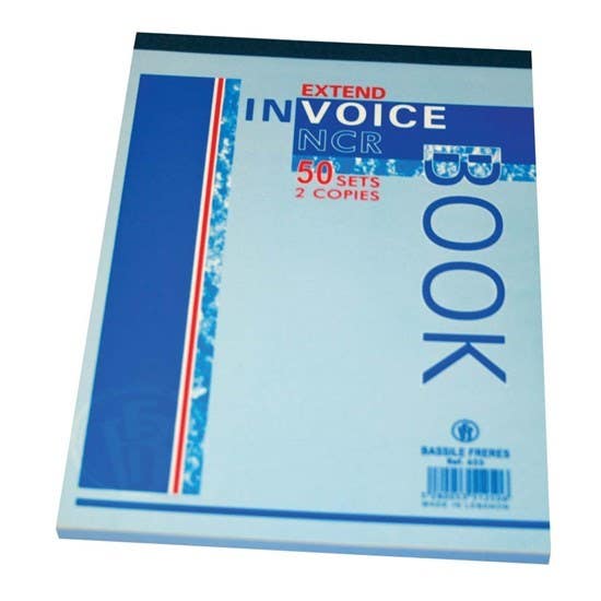 Invoice Book Ncr 2 Parts 50 Sheets (12*17cm)