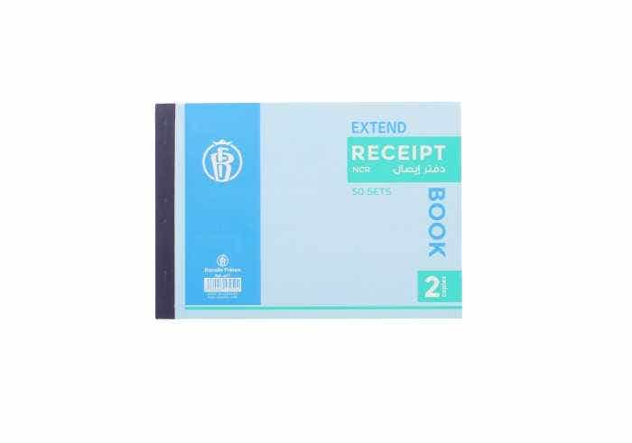 Receipt Book 50sh 2 Copies Ncr B6
