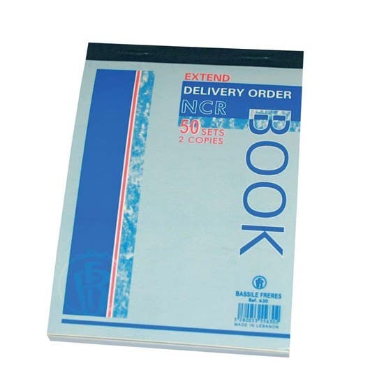 Delivery Order Ncr- 2 Copies Of 50sh B6