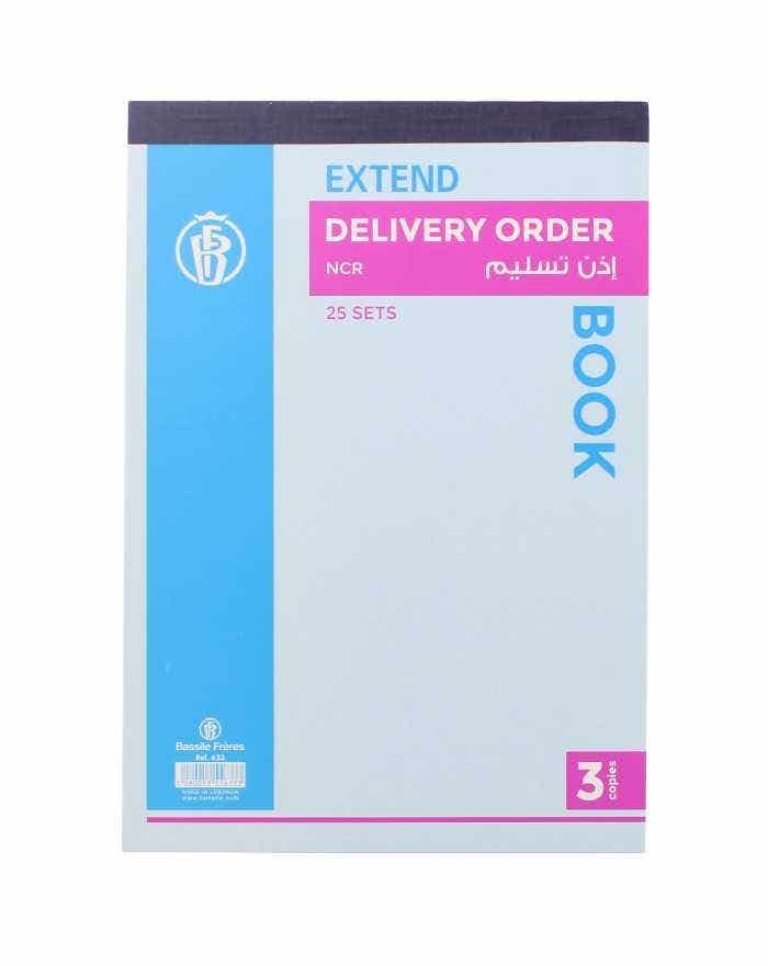Delivery Order B5 Ncr 3 Copies Of 25 Sets