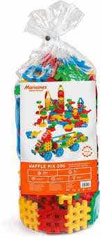 Waffle Blocks Mix 200 Pcs