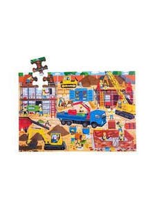 Construction Site Floor Puzzle (48 Piece)