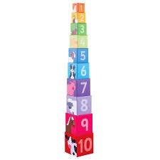 Farmyard Stacking Cubes