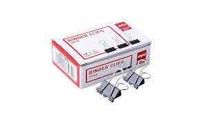 Deli Binder Clips 19mm 12 Pcs