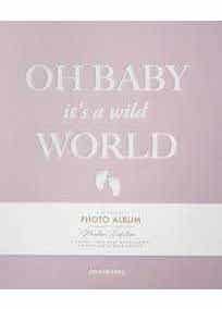 Photo Album - Baby It's A Wild World (pink)