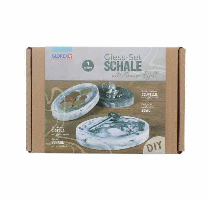 Kit Créatif de Moulage Coupelle Avec Effet Marbré