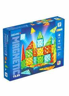 4101 Geomag Magnetic Tiles Gems 32