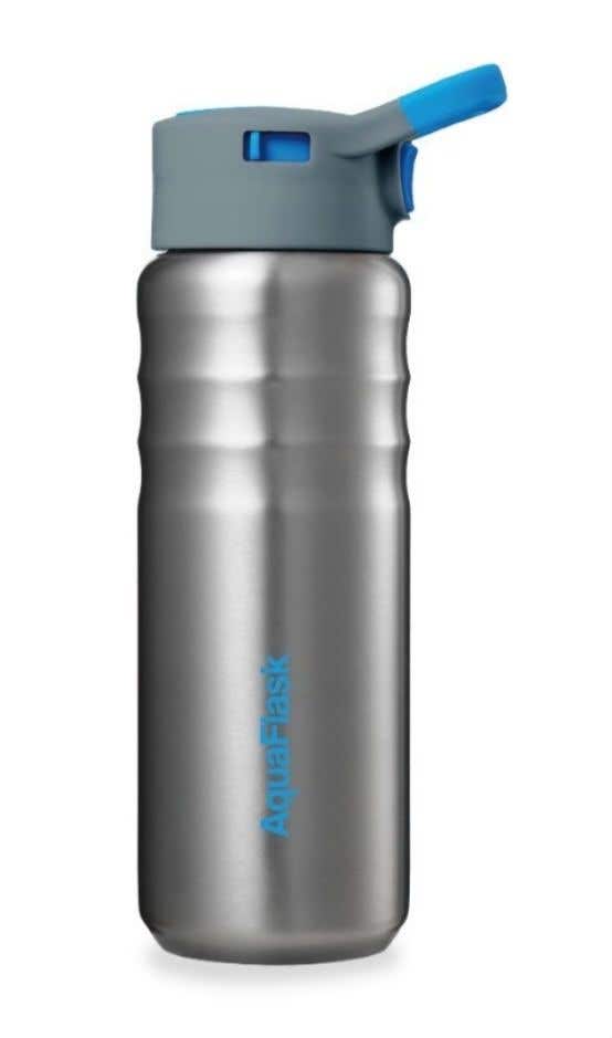 Water Bottle Stainless Steel Kids Straw Cosmo Duo Fuchsia/green 24oz