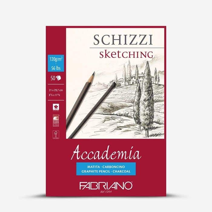 Fabriano Schizzi Bloc Academia A4 50sh 120gr #41122129