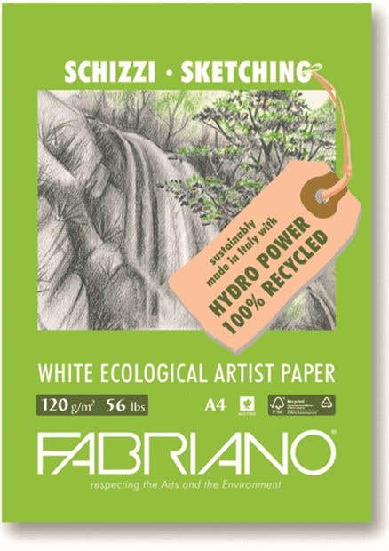 Fabriano Sketch Pad Spiral A3 Size 120g 40 Sheets