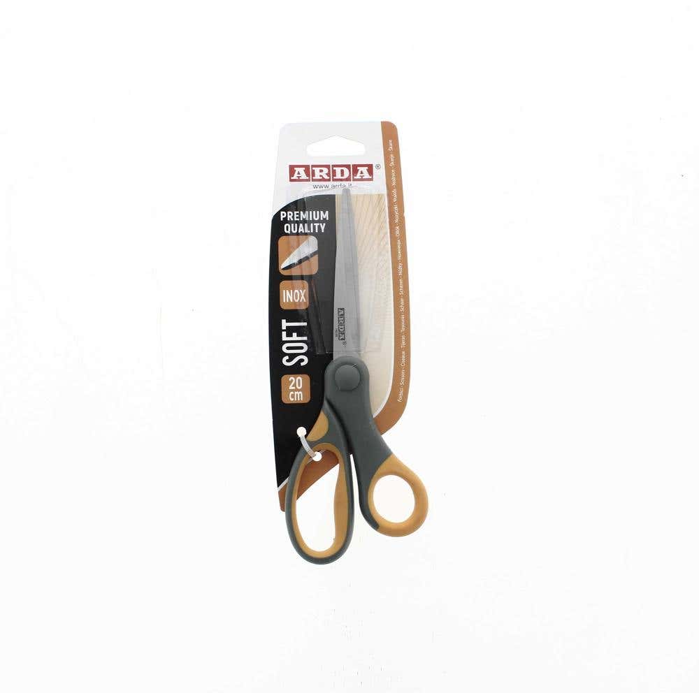 Soft Scissors With Soft Grip 20cm