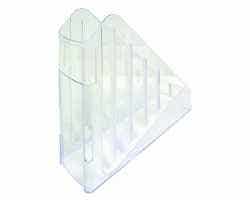 Magazine File Holder Transparent Clear