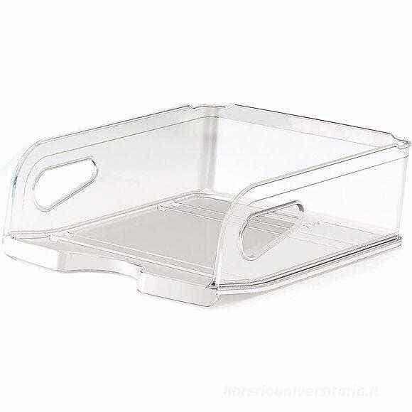 Maxi Letter Tray A4 11cm Transparent Cristal