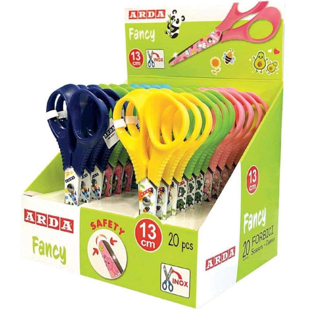 Soft Scissors Printed Blades In Assorted Designs