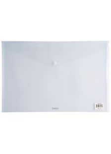 Envelope File With Button Transparent A3