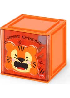 Cutie Cube Adjustable Desk Organiser Tiger