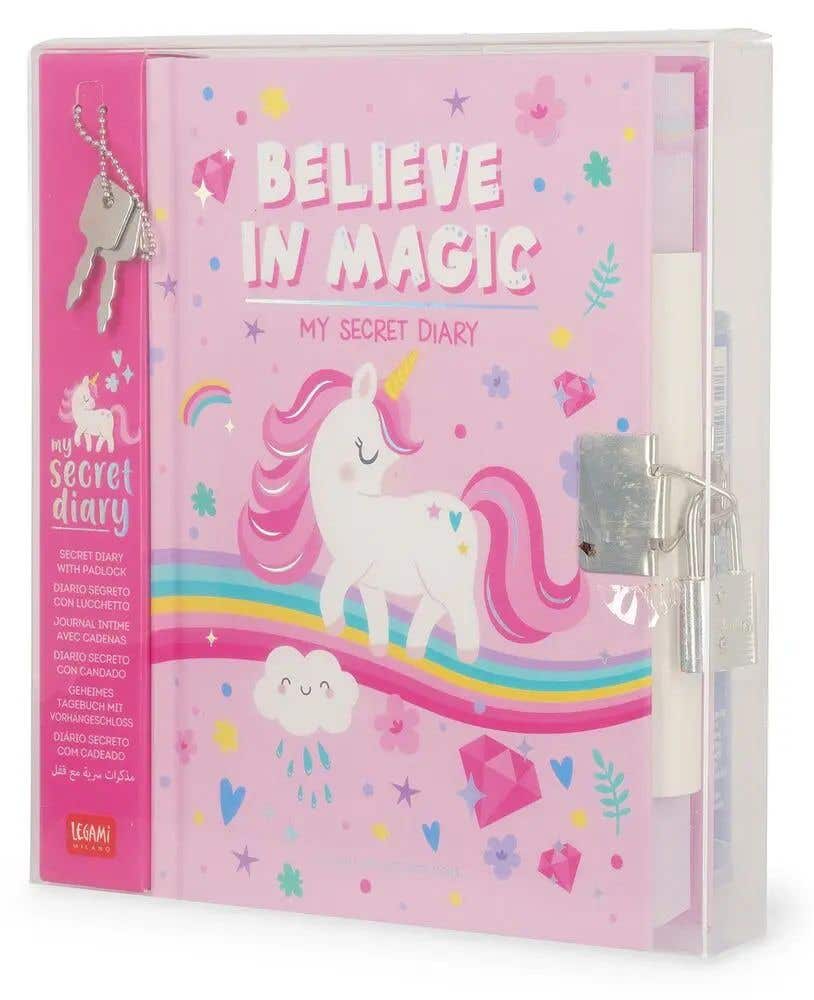 My Secret Diary With Padlock Unicorn