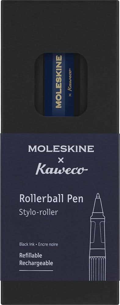 Moleskine X Kaweco, Roller Pen, 0.7mm Point, Blue With Black Ink