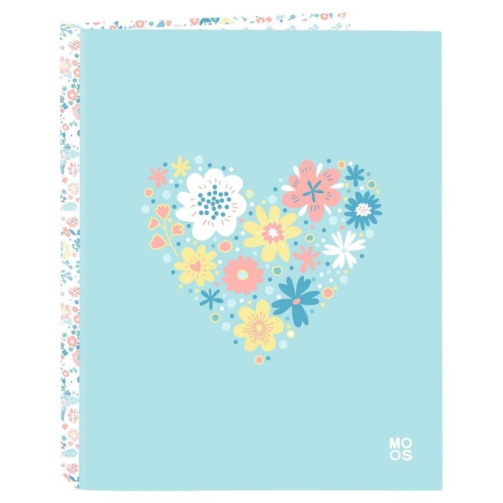 Ring Binder Fiori Moos 4 Rings 25mm
