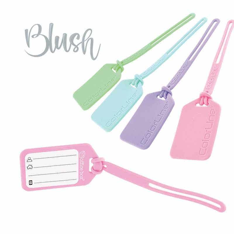 Name Tag For Bag Blush Assorted Colors