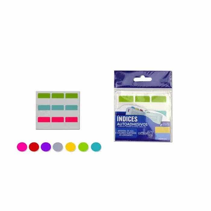 Index Tab Self Adhesive 45 Units Blister