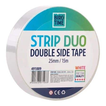 Strip Duo Double Tape 25mm*15m White