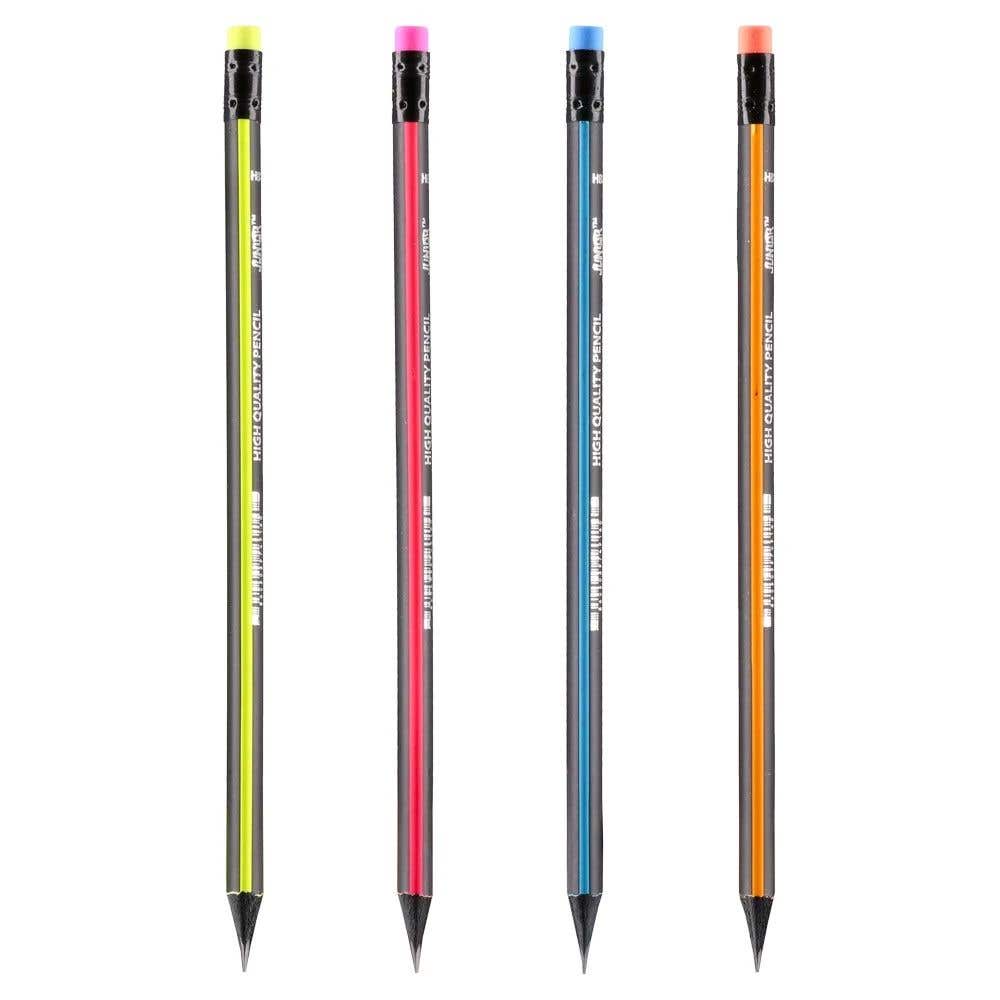 Negro Pencil With Eraser Hb